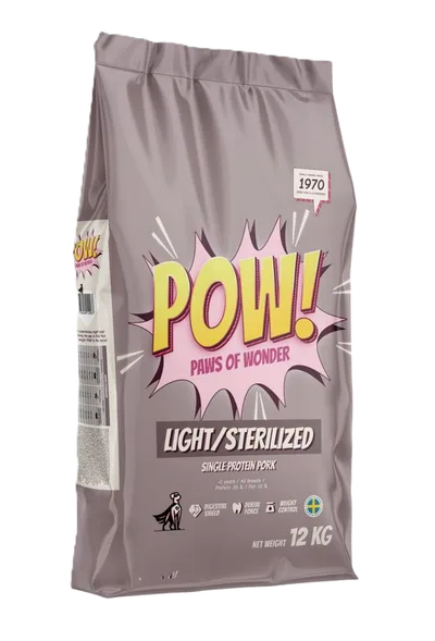 POW! Dog Light/Sterilized