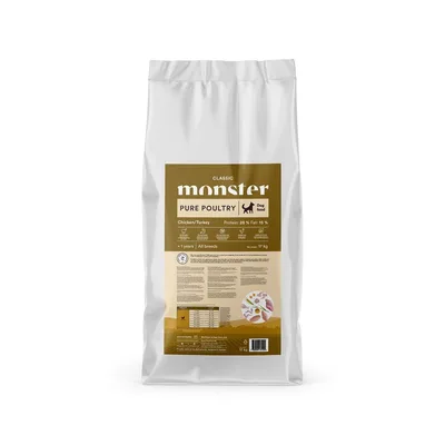 Monster Dog Classic Pure Poultry Torrfoder till Hund