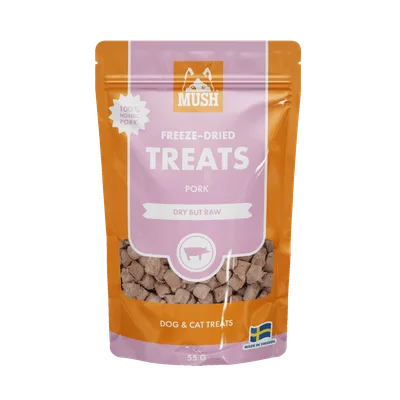 Mush Treats Frystorkat Gris 55 g