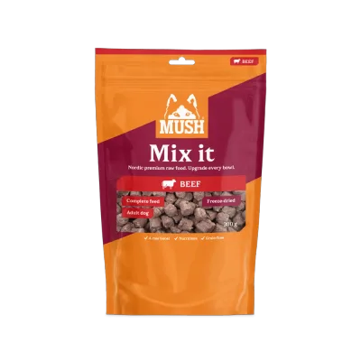 MUSH Frystorkad Mix it Nöt 200 g