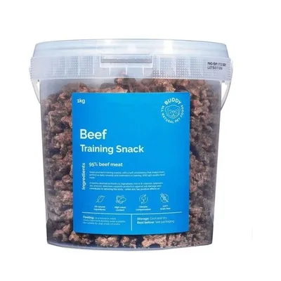 Buddy Petfoods Träningsgodis Biff 1 kg