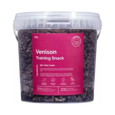 Buddy Petfoods Träningsgodis Hjort 1 kg