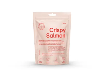 Buddy Petfoods Crispy Salmon Hundgodis 150 g
