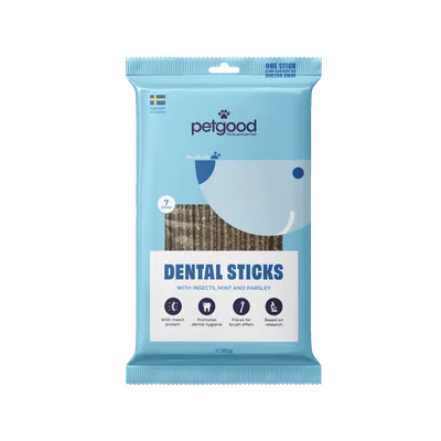 Petgood Dentaltugg med Insektsprotein