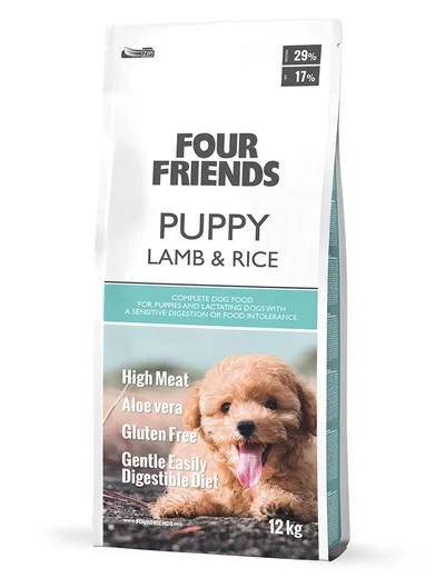Four Friends Puppy Lamb & Rice