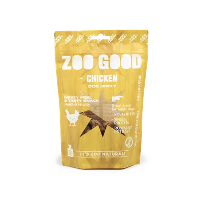 ZOO GOOD Dog Jerky - Chicken 80 g