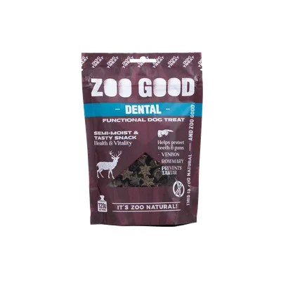 ZOO GOOD Dog Functional snack, semi-moist - Dental 120g