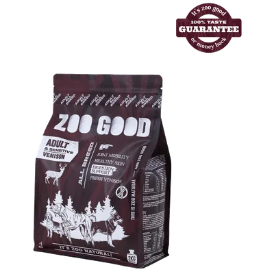 ZOO GOOD Dog Venison Sensitive Adult All Breed 2 kg