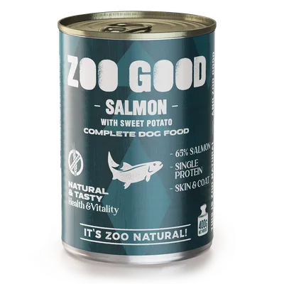 ZOO GOOD Dog Adult Salmon & Sweet Potato 400 g