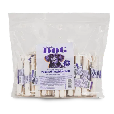 My favourite DOG Pressed Rawhide chew Roll 12 cm