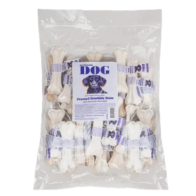 My favourite DOG Pressed Rawhide chew Bone 12,5 cm