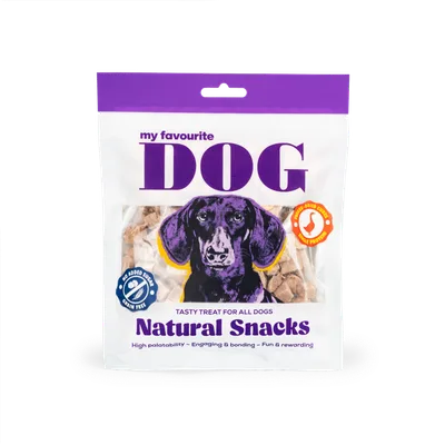 My favourite DOG Freeze-dried Duck Dog Cubes 50 g