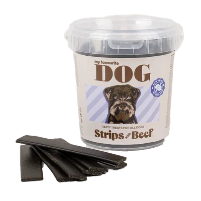 My favourite DOG Strips with Beef 500 g