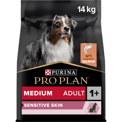 Purina Pro Plan Dog Adult Medium Sensitive Skin Salmon - 14KG