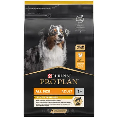 Purina Pro Plan All Sizes Adult Light/Sterilised Kyckling