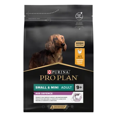 Purina Pro Plan Small & Mini Adult 9+ Age Defence Kyckling