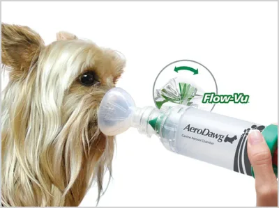AeroDawg inhalationsanordning för hundar upp till 10 kg