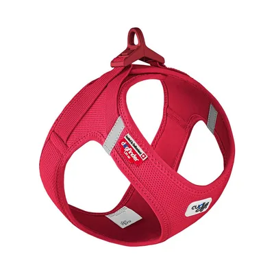 Clasp Step-In Hundsele Air-Mesh Röd S