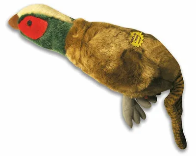 Happy Pet fasan plyschleksak stor 38 cm för hundar