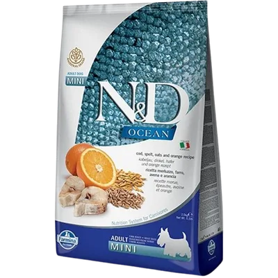 Farmina N&D Dog Ocean Codfish Pumpkin & Orange Adult Mini 2,5 kg