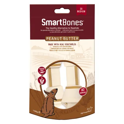 Peanut Butter Medium Hundgodis 2p
