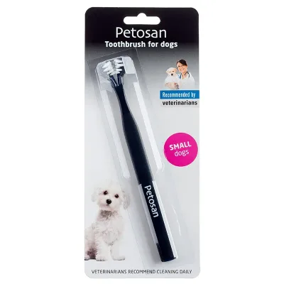 Petosan Dubbeltandborste till Hund