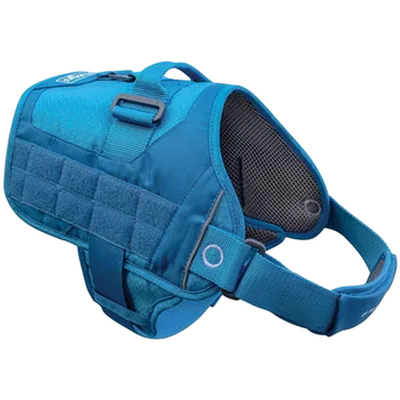 Kurgo RSG Dog Townie Harness Coastal Blue/Charcoal Grey XS