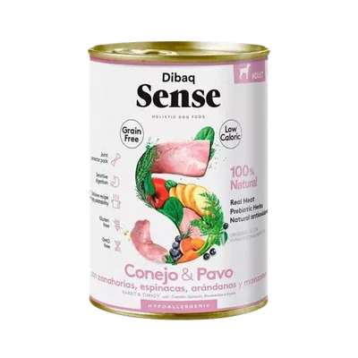 DIBAQ Sense Våtfoder Rabbit & Turkey 380 g