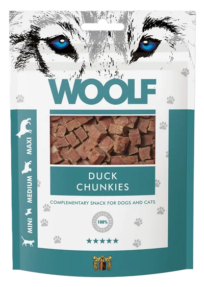 WOOLF Duck chunkies 100g
