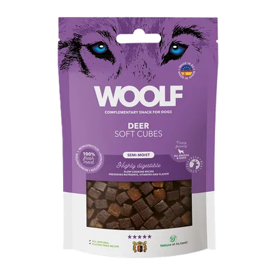 WOOLF Soft Cubes - Deer 100g