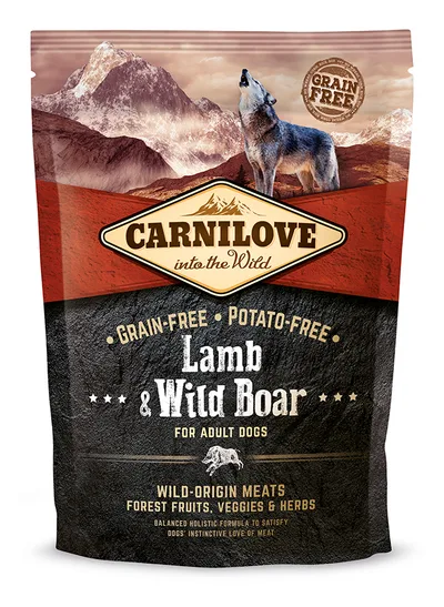 Lamb & Wild Boar Torrfoder för hund 1,5kg