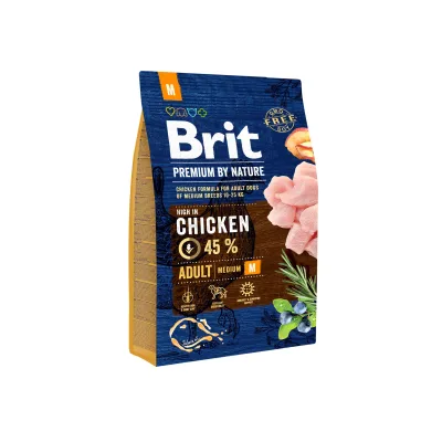 Brit Premium by Nature Adult M 15 kg