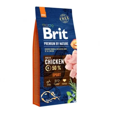 Brit Premium by Nature Sport Hundfoder 15 kg
