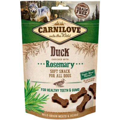 Carnilove Dog Semi Moist Snack Duck & Rosemary 200 g