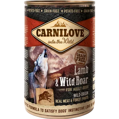 Carnilove Dog Wild Meat Lamb & Wild Boar 400 g
