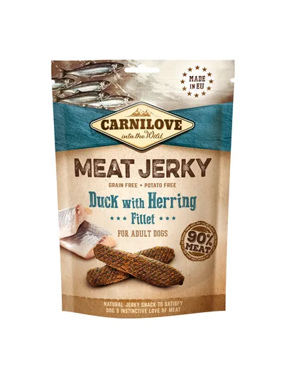 Meat Jerky Duck & Herring Hundgodis 100g