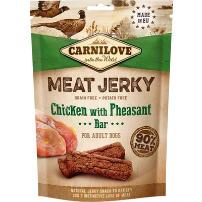 Carnilove Jerky Chicken with Pheasant Bar 100 g