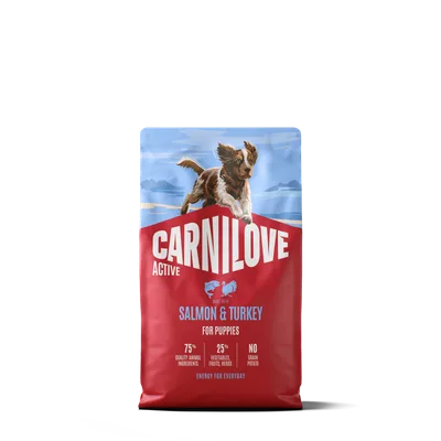Active Dog Salmon & Turkey Puppy 4kg