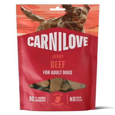 Carnilove Dog Jerky Snack Nötkött (100 g)