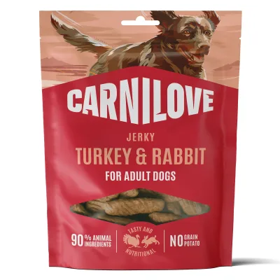 Carnilove Dog Jerky Turkey & Rabbit 100 g