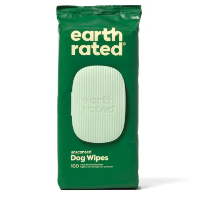 Earth Rated Komposterbara Våtservetter Oparfymerade 100-pack