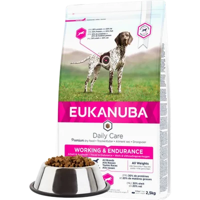 Eukanuba Dog Special Care Adult Working & Endurance Torrfoder till Hund