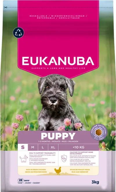Eukanuba Premium Nutrition Puppy Small Breed Chicken 3 kg