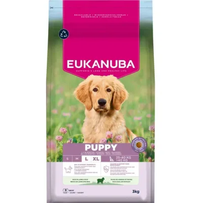 Eukanuba Premium Nutrition Puppy Large & Giant Breed Lamb & Rice 3 kg