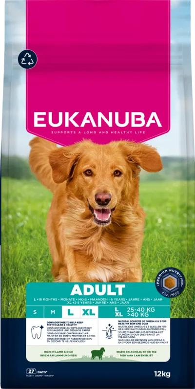 Eukanuba Premium Nutrition Adult Large & Giant Breed Lamb & Rice 3 kg