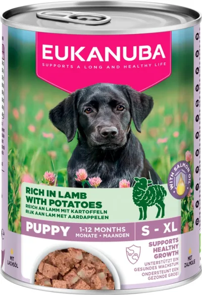Eukanuba Dog Wet Puppy Lamb with Potatoes Våtfoder till Valp 400 g