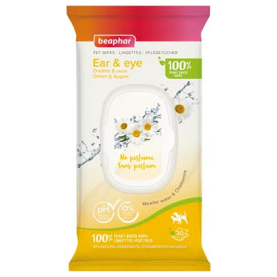 Beaphar BIO Pet Wipes Ögon & Öron 30 st