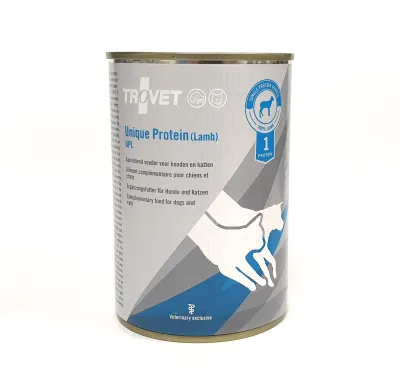 Trovet Unique Protein UPL lamm för katt och hund 6 x 400 g