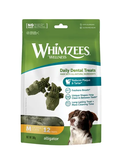 Hundtugg Whimzees Alligator M 12-p