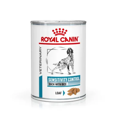 Royal Canin Veterinary Diets Derma Sensitivity Control Duck Can våtfoder för hund 410g